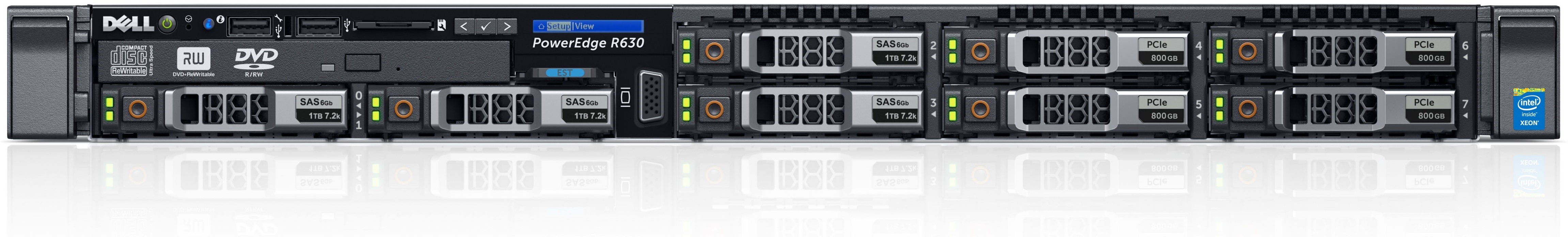 MÁY CHỦ SERVER DELL POWEREDGE R630 E5-2650L V2